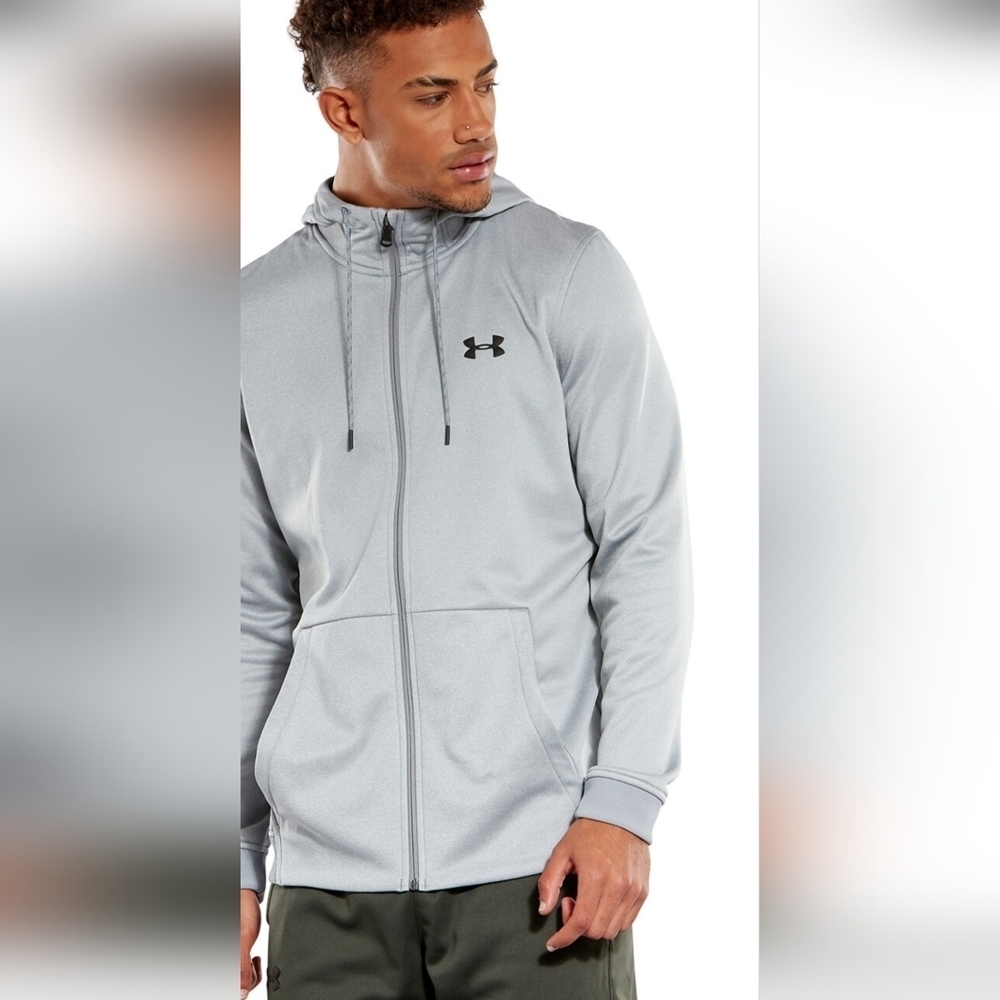 Under Armour Gray l Full-Zip Hoodie Size M